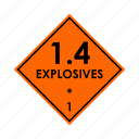 explosives, hazardous, material