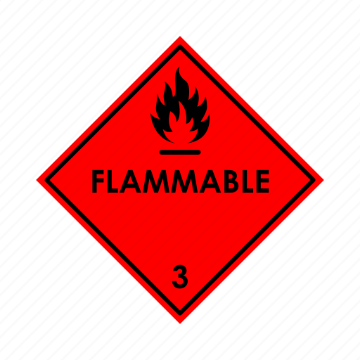 Flammable, hazardous, material icon - Download on Iconfinder