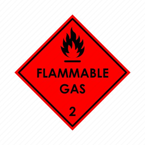 Flammable, gas, hazardous, material icon - Download on Iconfinder