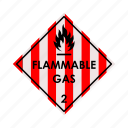 flammable, gas, hazardous, material
