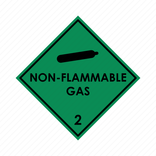 Non, flammable, gas, hazardous, material icon - Download on Iconfinder