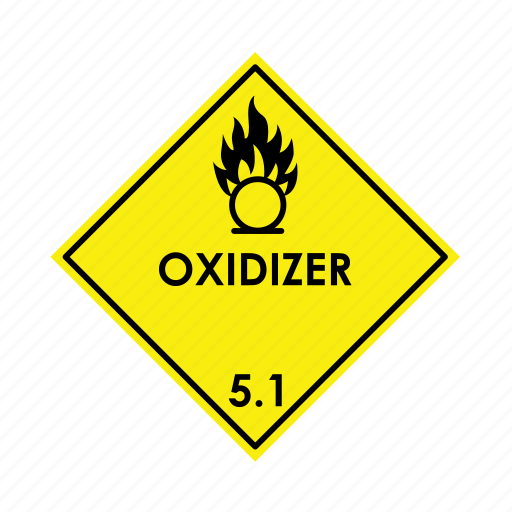 Oxidizer, hazardous, material icon - Download on Iconfinder