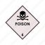 poison, hazardous, material 