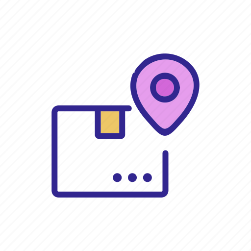 Airplane, cargo, export, global, item, location, logistic icon - Download on Iconfinder