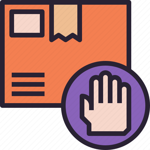 Hold, shipment, stop, mail, mailbox, package, shipping icon - Download on Iconfinder