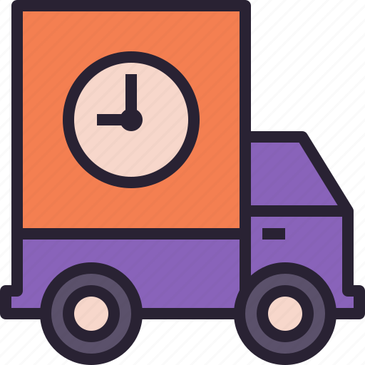 Time, on, schedule, delivery, manage, send icon - Download on Iconfinder