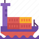 freight, sea, ocean, ship, logistics, shipping, goods
