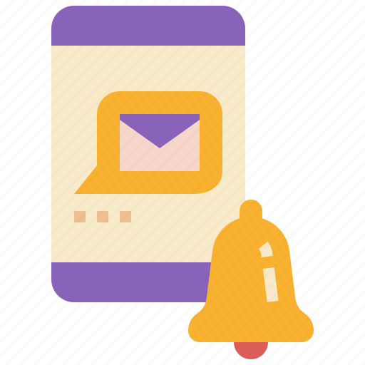 Notification, alert, mail, message, text, update, status icon - Download on Iconfinder