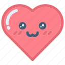 emoji, emojis, face, heart, hearts, love, valentines