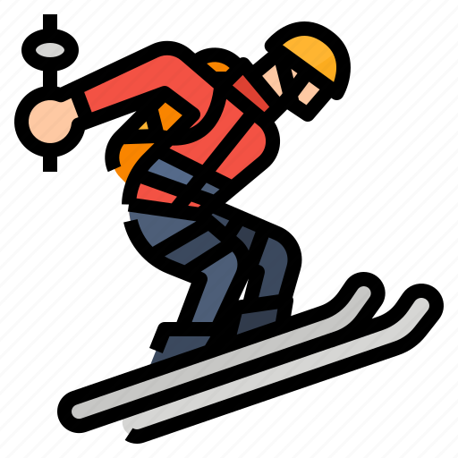 Extreme, ski, skiing, sport icon - Download on Iconfinder