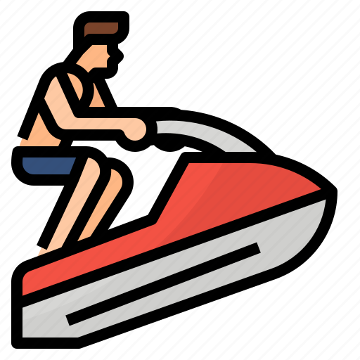 Extreme, jet, skiing, sport icon - Download on Iconfinder