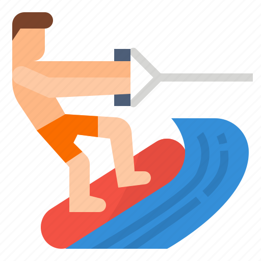 Extreme, sport, surf, wakeboarding icon - Download on Iconfinder