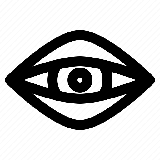 Eye, see, live, watch, show, view icon - Download on Iconfinder