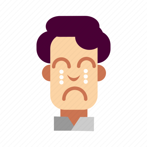 Avatar, character, crying, face icon - Download on Iconfinder