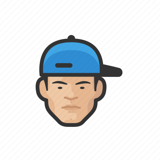 House, painter, asian, male, avatar icon - Download on Iconfinder