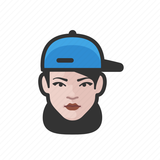 House, painter, white, female, avatar icon - Download on Iconfinder