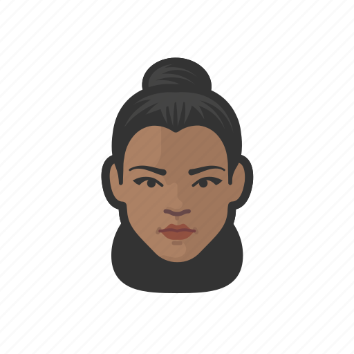 Tank, top, black, female, avatar icon - Download on Iconfinder