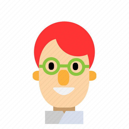 Character, eyeglasses, face, avatar, emoji, emoticon, smiley icon - Download on Iconfinder
