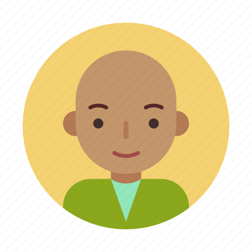 Bald, female, avatar, head, user, userpicface icon - Download on Iconfinder