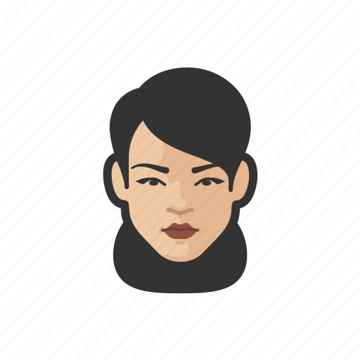 Business, casual, asian, female icon - Download on Iconfinder