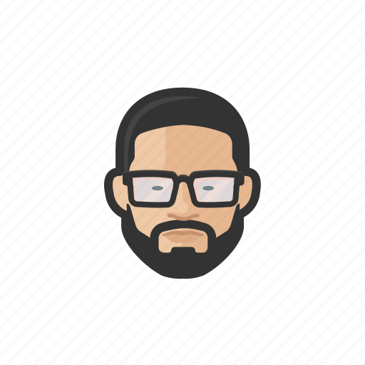 Man, beard, glasses, asian, avatar icon - Download on Iconfinder