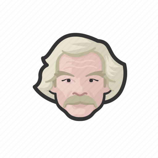 Celebrity, twain, author, writer, american icon - Download on Iconfinder