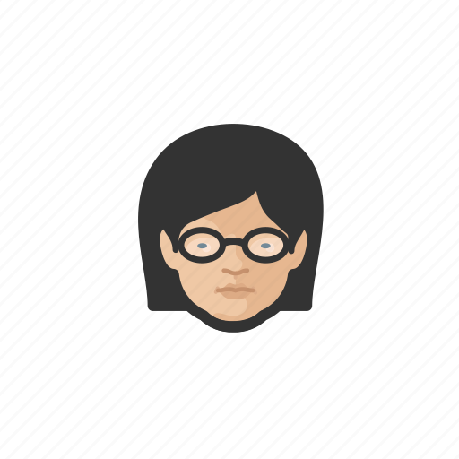 Teenagers, asian, female, avatar icon - Download on Iconfinder
