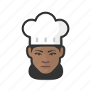 chef, black, female 