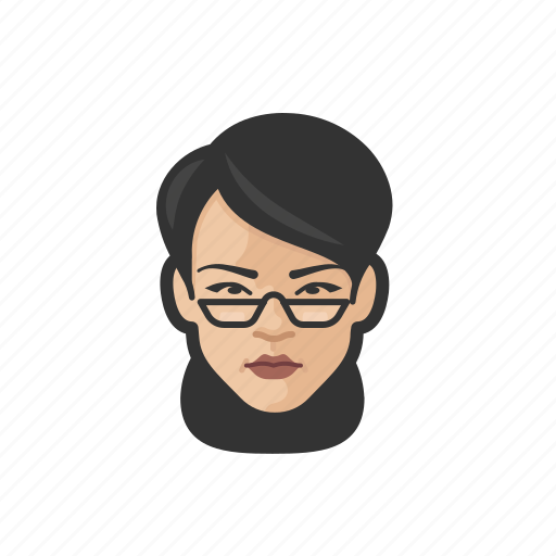 Asian, doctor, woman, necktie icon - Download on Iconfinder