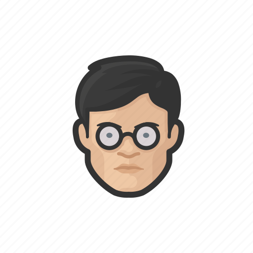 Asian, glasses, hoodie, young icon - Download on Iconfinder