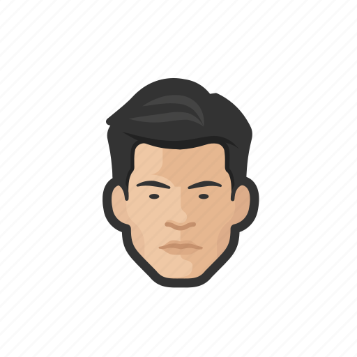Asian, man, avatar, sweater icon - Download on Iconfinder