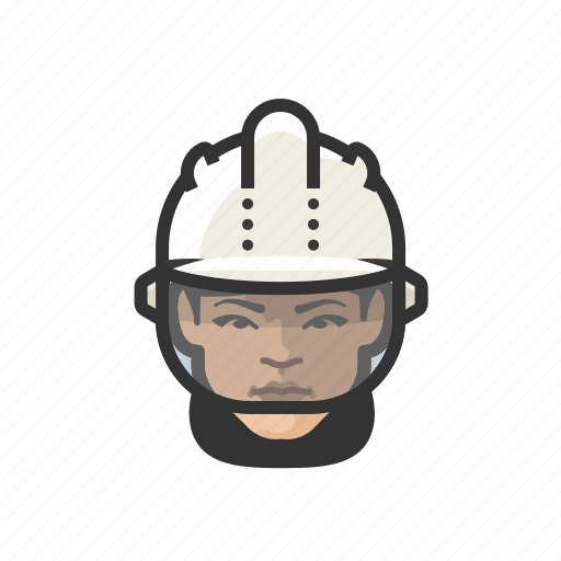 Construction, worker, hardhat, asian, woman icon - Download on Iconfinder