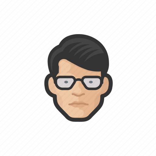 Doctor, asian, male, glasses, face icon - Download on Iconfinder