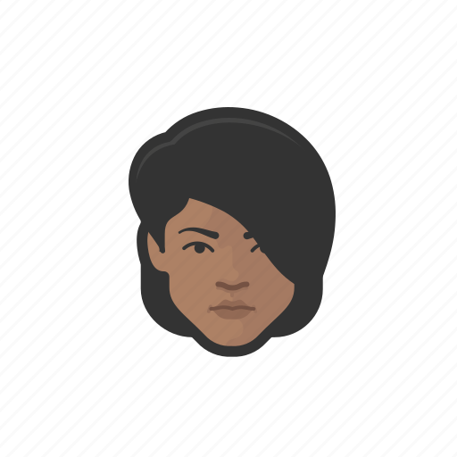 Nurse, black, female, woman, girl, face icon - Download on Iconfinder
