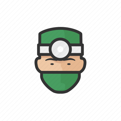 Surgeon, asian, male, physician, healthcare, medicine, face icon - Download on Iconfinder