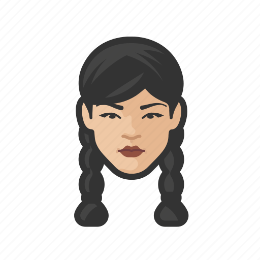 Ems, worker, asian, female, face, woman icon - Download on Iconfinder