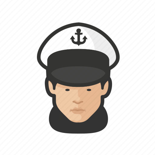 Naval, officers, asian, female, woman, face icon - Download on Iconfinder