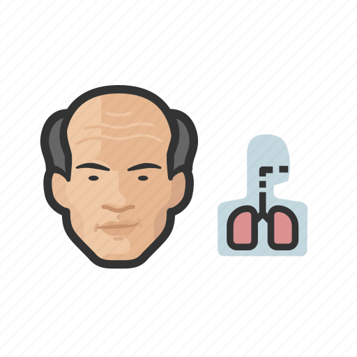 Cardiopulmonologist, asian, male icon - Download on Iconfinder