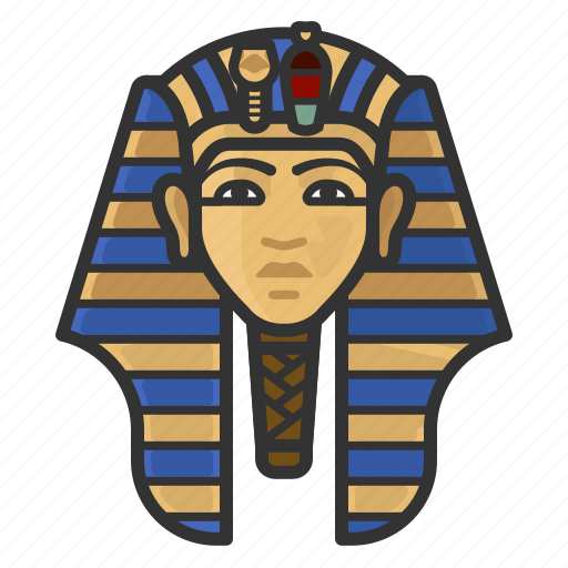 Egypt, king, tutankamen, pharoah icon - Download on Iconfinder