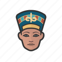egypt, queen, nefertiti 