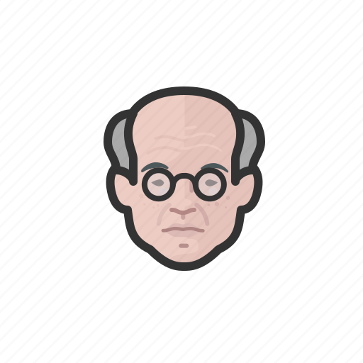 Elderly, man, white, senior citizen, old man, avatar icon - Download on Iconfinder