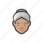 senior citizen, avatar, old woman, asian, woman 