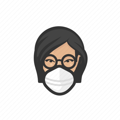Avatar, doctor, asian, female, coronavirus icon - Download on Iconfinder