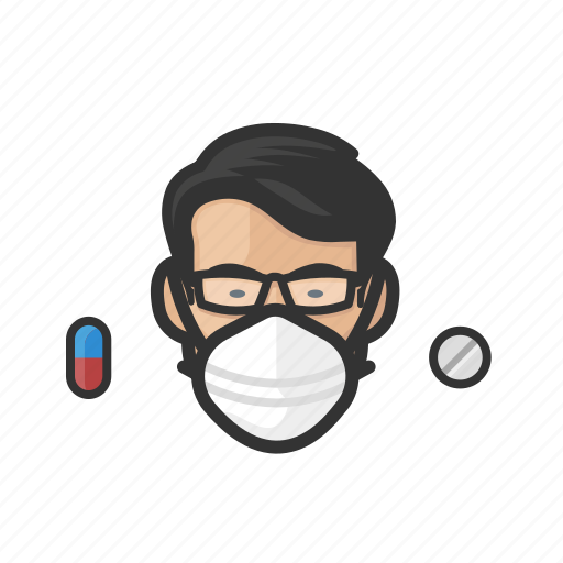Avatar, pharmacist, asian, male, coronavirus icon - Download on Iconfinder
