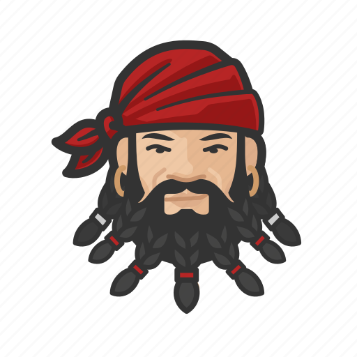 Avatar, pirate, beard, man, asian icon - Download on Iconfinder