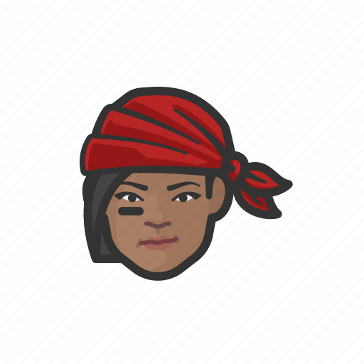 Avatar, pirate, woman, african icon - Download on Iconfinder