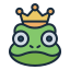 prince, animal, crown, fantasy, folklore, character, fiction, frog prince, fairy tale 