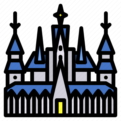 Castle, building, tower, fairytale icon - Download on Iconfinder