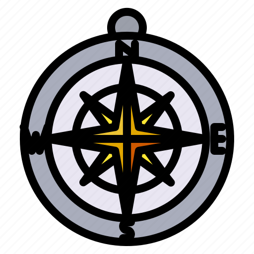 Compass, navigation, direction, fairytale icon - Download on Iconfinder