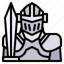 knight, weapon, war, sword, military, fairytale, soldier